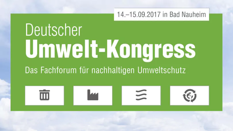 Deutscher Umweltkongress 2017 in Bad Nauheim